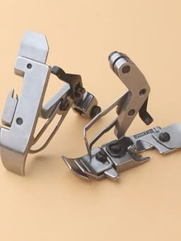 chân vịt máy vắt sổ công nghiệp 4 ống chỉ jack, siruba đời K , Kingtex 8000, 9000 chân cổ cao 5