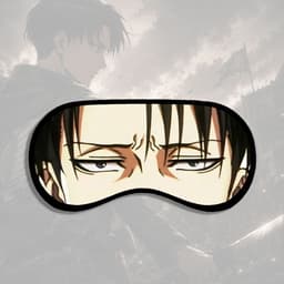 Bịt mắt Levi Attack on Titan miếng che mắt ngủ phụ kiện cosplay 3