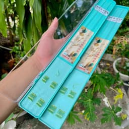 20 bộ thẻo đôi buộc sẵn câu đài nanh sói chuyên câu rô diếc chép 7