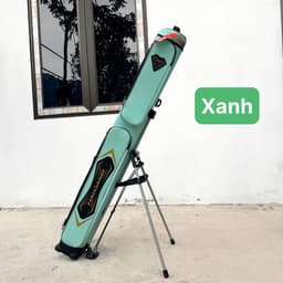 Haixiang 552 Bao đựng cần câu cá 3 ngăn chính 3 ngăn phụ dài 1m3 có chân chống lưng 8