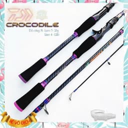 [HOT] Cần câu lure Crocodile cần câu lure máy ngang, máy đứng Câu mọi địa hình cho anh em. docauphuckhang25 1