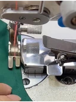 cử hít canh thẳng đường may cử chặn vải có hít cử canh lề nam châm loại mới 4