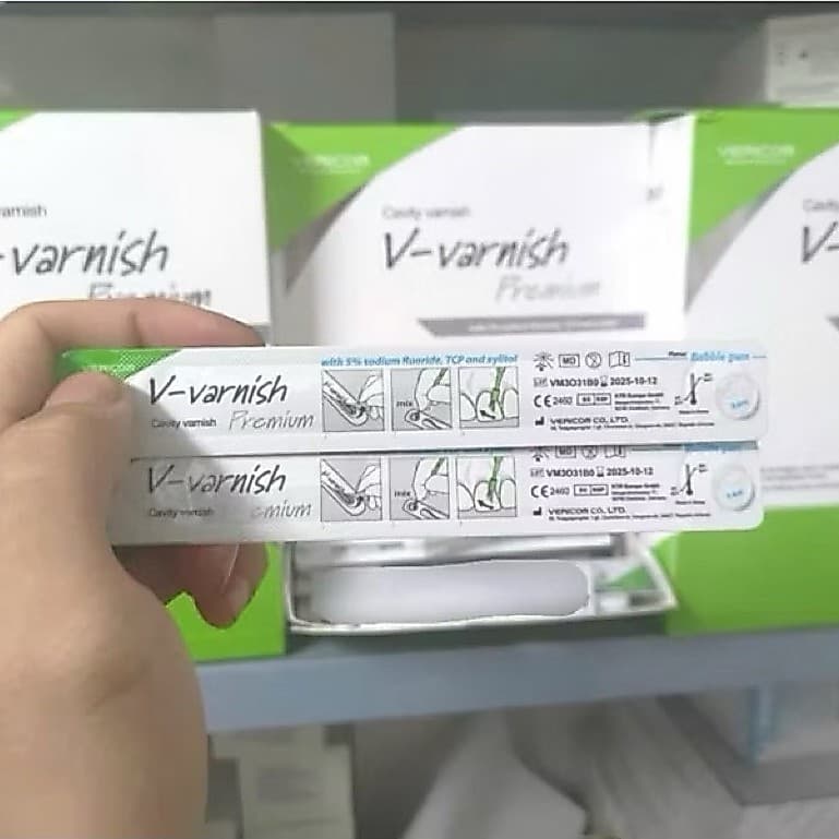 VECNI FLOUR Hàn Quốc bôi răng ngừa sâu răng, chống sún răng cho bé (SL:01 tuýt)