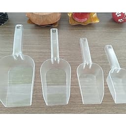 [ Kho sỉ] Xúc Đá Nhựa Vuông Đủ Size 1