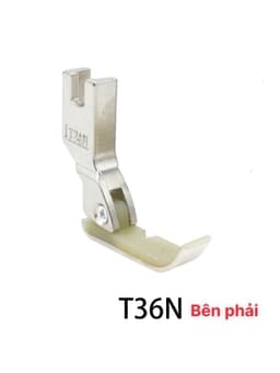 Chân vịt 1 giò nhựa 2 da tra dây kéo giọt lệ sử dụng cho các loại máy may 1 kim công nghiệp 6
