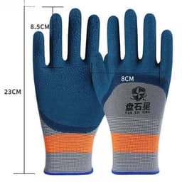 Găng Tay Cao Su Chống Trượt Chống Mài Mòn 23CM - Găng Tay Lao Động Làm Vườn Xây Dựng Sửa Chữa Bền Đẹp 6