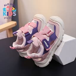 Giày Thể Thao Bé Gái/Bé Trai Đế Mềm Chống Trơn Trượt – Giày Sandal Rọ Trẻ Em Đi Học Đi Chơi. MÃ C28 5