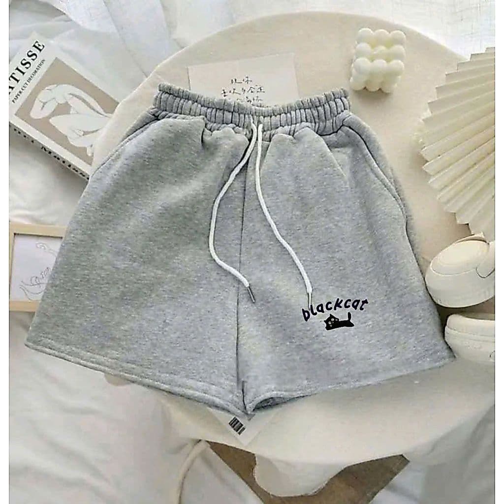 Quần short 2 da ép Hàn L1 chất dày, form đứng, trẻ trung, năng động,cạp chun dây rút-long99