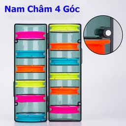 Hộp đựng trục silicol Câu Đài Hộp Kèm Quấn Trục Silicone Cao Cấp Chuyên Dùng Quấn Trục Câu Đơn Câu Đài HPK-1 4