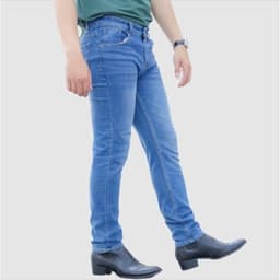 Quần Jean nam ống suông co giãn Cao Cấp mã JD53 Menswear Pants 5