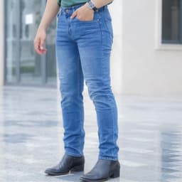 Quần Jean nam ống suông co giãn Cao Cấp mã JD53 Menswear Pants 3