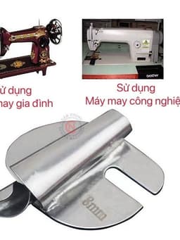cử cuốn lai cử cuốn gấu cử cuốn tà áo dài bắt vào mặt nguyệt máy may nhiều kích cỡ 3