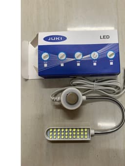 đèn led gắn máy may 30 bóng có cần hít vào máy may 2