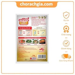 Nguyên Thùng 4 Gói Hỗn Hợp Tăng Vị Bột BỘT NGỌT AJINOMOTO PLUS 5 Kg Gói - Thùng 5