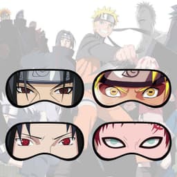 Bịt mắt Naruto Sasuke Gaara miếng che mắt ngủ phụ kiện cosplay 4