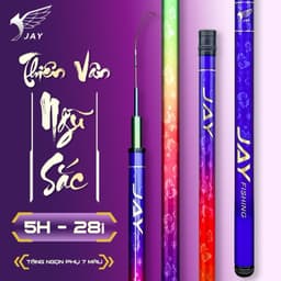 Thiên Vân Ngũ Sắc 5h 28i ( bản nhẹ, chính hãng JAY ) - Đồ Câu Giá rẻ 99 1