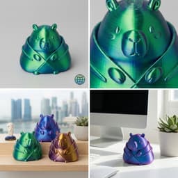 In 3d Dễ Thương Cá Heo Nhỏ Zongzi Để Bàn Chữa Bệnh Đồ Trang Trí May Mắn Nhỏ Đồ Trang Trí ins Phong Cách Để Bàn Trang Trí Nhiều Màu Quà Tặng Tùy Chọn Cho Peop  2
