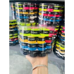 Quấn cán cầu lông, Tennis Yonex ( Hôp 60 chiếc) chống trơn, êm ái, thấm hút mồ hôi, bám tay 1