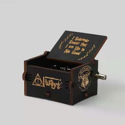 Hộp nhạc sinh nhật HAR/RY POT.TER Gryffindor quà tặng trang trí xinh xắn ý nghĩa 3