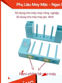 giá để suốt chỉ để tô vít có nam châm hít đế đựng suốt có nam chân hít 1