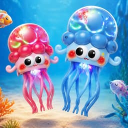 Bạch Tuộc Nhảy Múa Vui Nhộn LED Sáng Lung Linh, Xoay Nhảy Theo Nhạc, Thú Vị Cho Bé Yêu MINI BOO 7