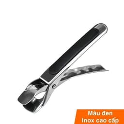 [ DEAL SỐC ] Kẹp Gắp Đồ Nóng Inox 304 Không Bỏng Không Gỉ Silicon Chống Trượt, Gắp Chén Dĩa Nồi Chiên 8