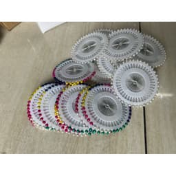 kim cúc kim gim cố định vải chuyên dụng cho thợ may 3 vĩ 120 cây ghim thương hiệu Hoa Mai 5