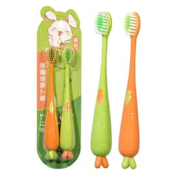 Set 2 Bàn Chải Đánh Răng Hình Khủng Long Con Cho Bé 2-12 Tuổi Lông Siêu Mềm Hình Hoạt Hình Dễ Thương 9