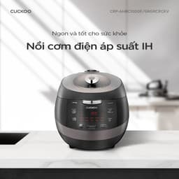 Nồi Cơm Điện Tử Cao Tần Cuckoo CRP-AHBC1000F/GRGRCRCKV 1.8L - Đa Chế Độ Nấu | BH chính hãng 2