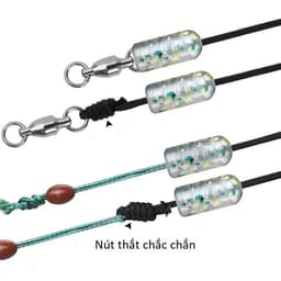 Trục Câu Đài Buộc Sẵn Nylon Cao Cấp Trục Săn Hàng Chuyên Câu Cá Lớn Bọc Silicon Siêu Bền DC24 3