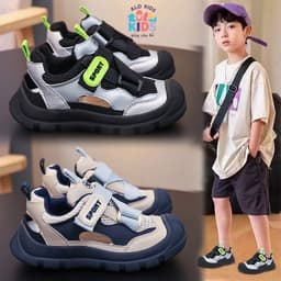 Giày Thể Thao Bé Gái/Bé Trai Đế Mềm Chống Trơn Trượt – Giày Sandal Rọ Trẻ Em Đi Học Đi Chơi. MÃ C28 6