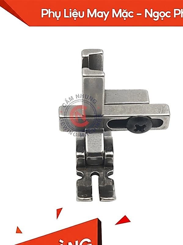Chân vịt đa năng 3 trong 1 may thun lưng quần, may khoá, may lé ga, gối,...siêu tiện lợi dùng cho máy may công nghiệp