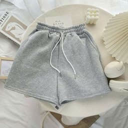 Quần short 2 da ép Hàn L1 chất dày, form đứng, trẻ trung, năng động,cạp chun dây rút-long99 3