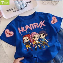 COD✅ (Hồ Chí Minh)Kids T Mall Áo phông tay ngắn In hình hoạt hình Áo Kiểu rộng và ấn tượng Trẻ em thời trang #VN1204 5