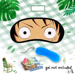 Bịt mắt Luffy Zoro One Piece Đảo hải tặc miếng che mắt ngủ phụ kiện cosplay 6
