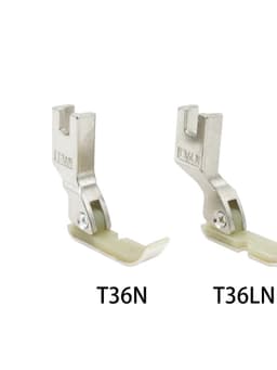 Chân vịt 1 giò nhựa 2 da tra dây kéo giọt lệ sử dụng cho các loại máy may 1 kim công nghiệp 3