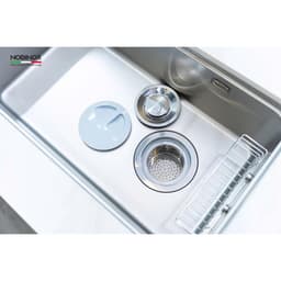 CHẬU RỬA BÁT 1 HỐ NOBINOX NOVA A282M | HÀNG CHÍNH HÃNG BẢO HÀNH 10 NĂM. 6