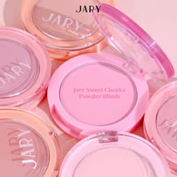 Phấn má hồng Jary Sweet Cheeks Powder Blush lâu trôi 6g 6