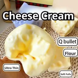 Squishy phô mai khổng lồ chứa vaseline – mềm chậm, béo ngậy và dễ tạo hình, đồ chơi giảm căng thẳng 4