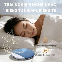 Loa Ngủ X3pro,loa gối, loa Bluetooth chất lượng âm thanh Hi-Fi tích hợp chức năng tạo tiếng ồn trắng 7