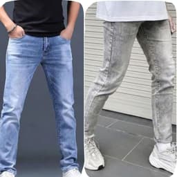 Quần jean nam 4 màu chất bò co dãn 4 chiều mẫu mới chuẩn shop quần bò nam QJP9EV777 Menswear Pants 8