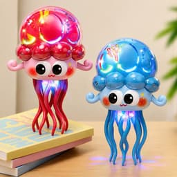 Bạch Tuộc Nhảy Múa Vui Nhộn LED Sáng Lung Linh, Xoay Nhảy Theo Nhạc, Thú Vị Cho Bé Yêu MINI BOO 6