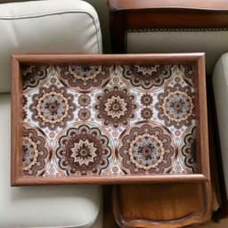 Khay Đựng Đồng Hồ Trang Sức, Màu Quả Óc Chó Cao Cấp, Hình Chữ Nhật, Giá Cả Phải Chăng, Lưu Trữ Sang Trọng 6