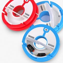 Hộp đựng trục silicol Câu Đài Hộp Kèm Quấn Trục Silicone Cao Cấp Chuyên Dùng Quấn Trục Câu Đơn Câu Đài HPK-1 9