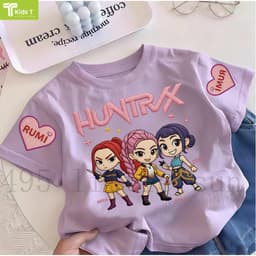 COD✅ (Hồ Chí Minh)Kids T Mall Áo phông tay ngắn In hình hoạt hình Áo Kiểu rộng và ấn tượng Trẻ em thời trang #VN1204 8