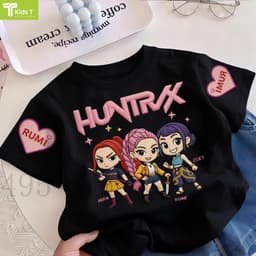 COD✅ (Hồ Chí Minh)Kids T Mall Áo phông tay ngắn In hình hoạt hình Áo Kiểu rộng và ấn tượng Trẻ em thời trang #VN1204 2