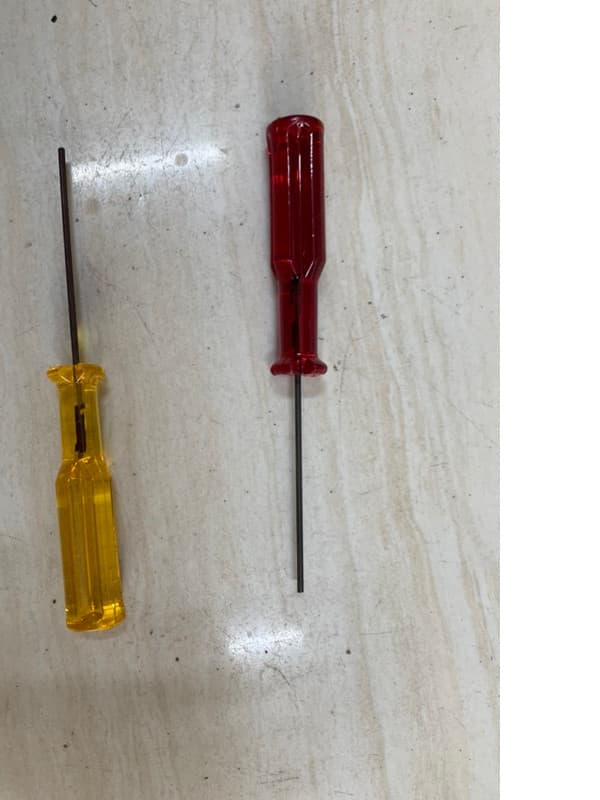 Lục giác 1.6mm để thay kim máy kansai và máy vắt sổ 1.5mm