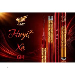 JAY Huyết Xà 6H  Chất liệu: Carbon cao cấp (nhiều lớp đan chéo) Màu sắc: đỏ - vàng đồng 1