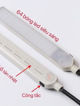 đèn gắn cọc chỉ máy may máy vắt sổ đèn lắp giá chỉ siêu sáng 30 bóng led 3