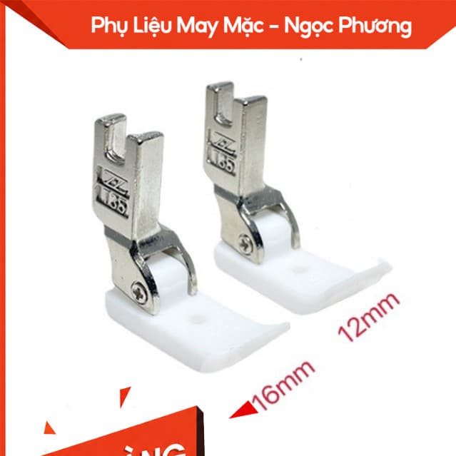 chân vịt nhựa có lỗ máy may 1 kim công nghiệp